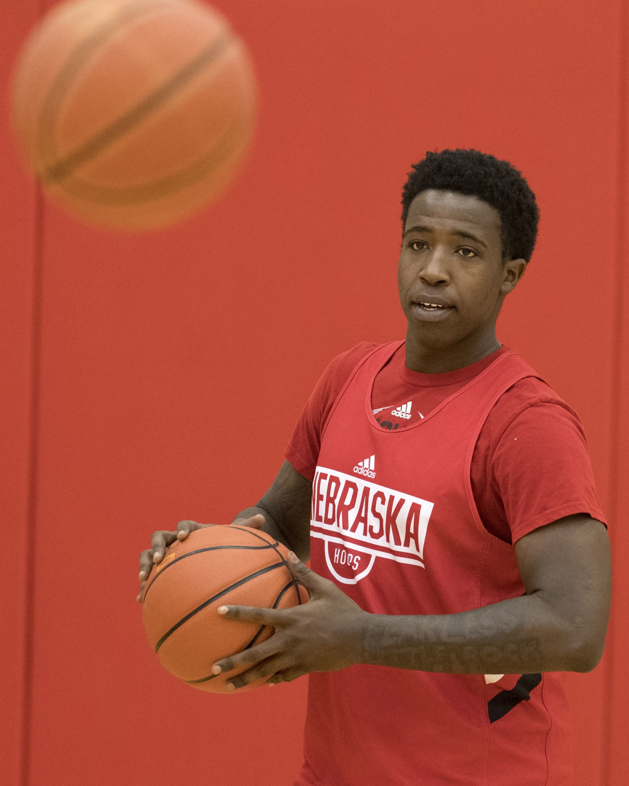 Nebraska men's hoops practice, 7.23